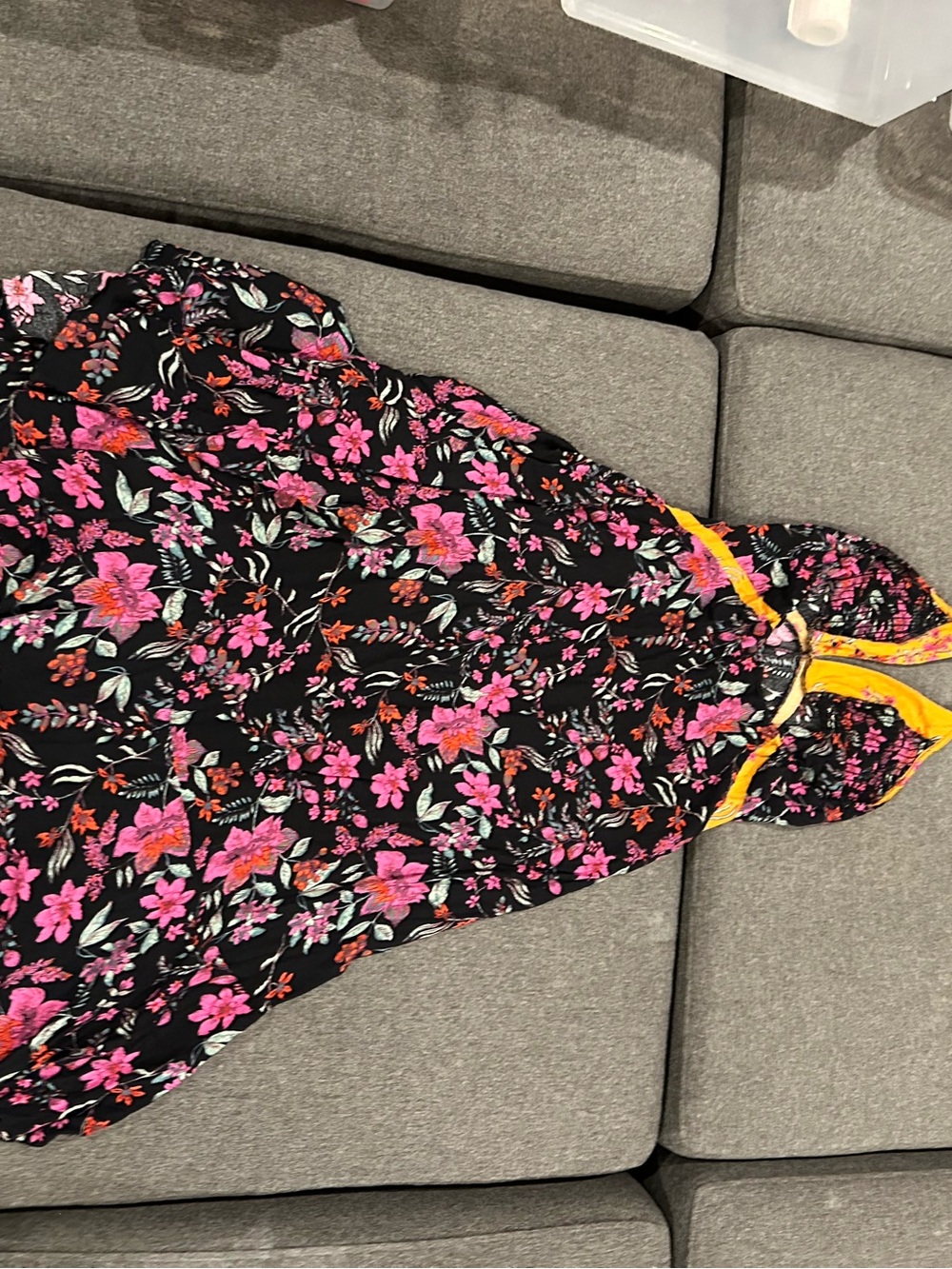 Free People There She Goes Floral Midi Slip - Picture 9 of 11